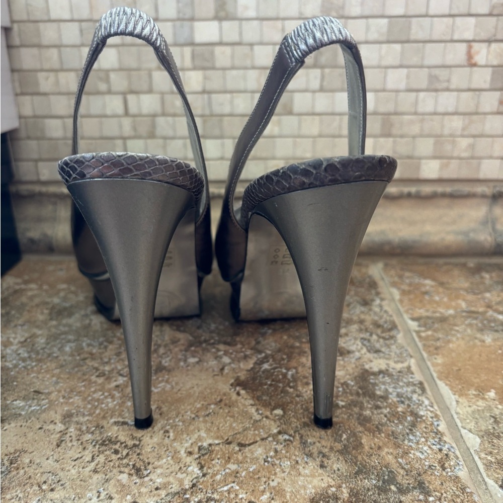 Bebe platform heel